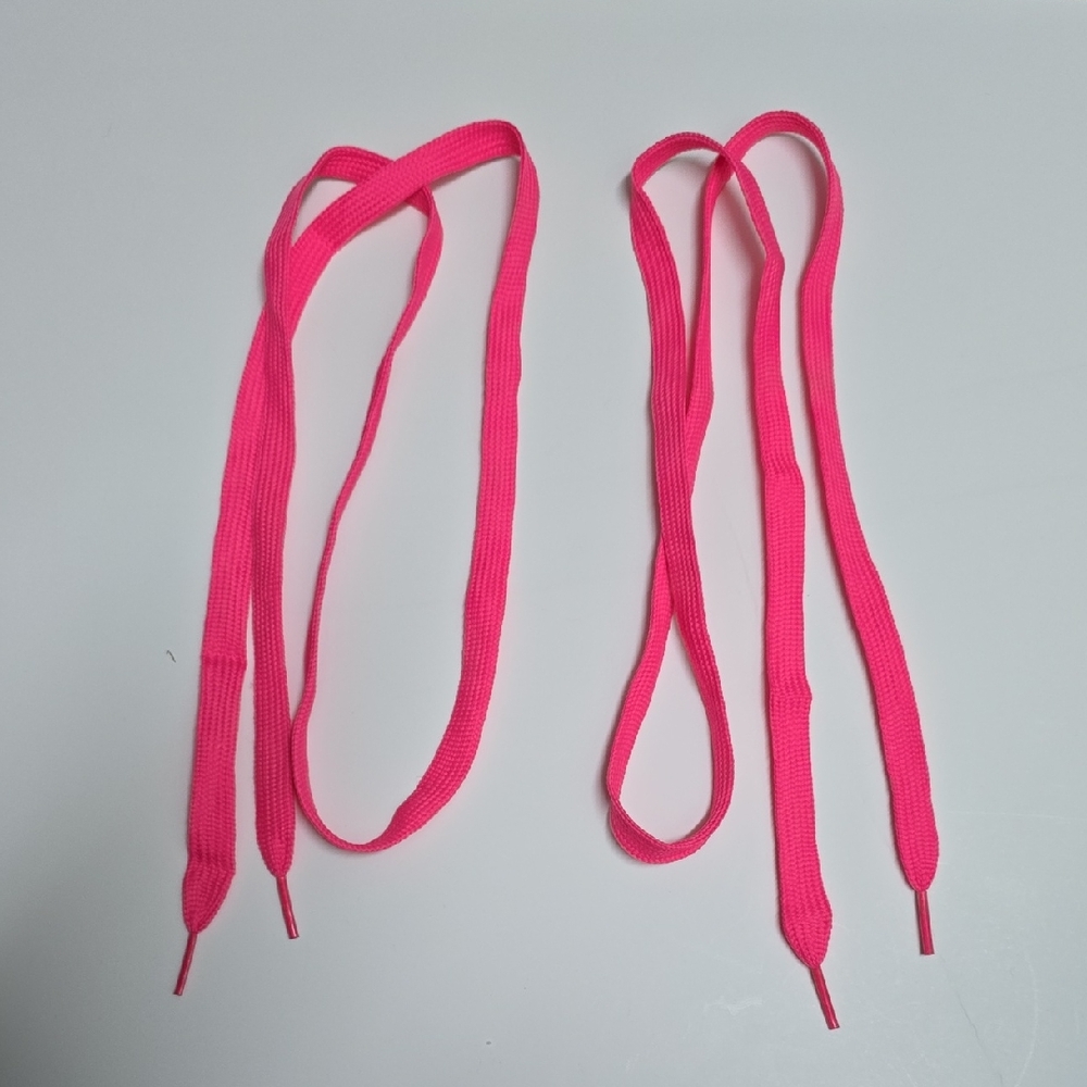 Bright Pink Shoelaces